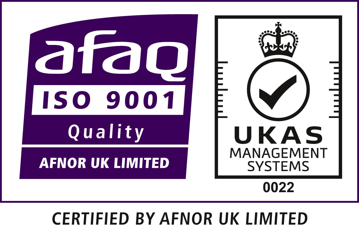 Afaq 9001 UKAS AfnorUK ven