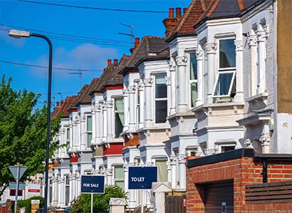 Properties on road