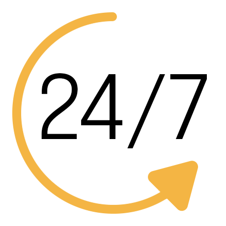 24/7, 365 day service
