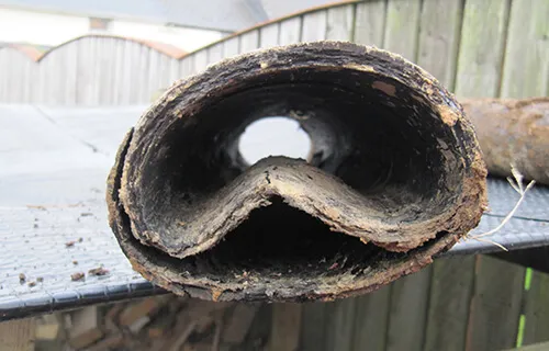 pitch fibre in drains